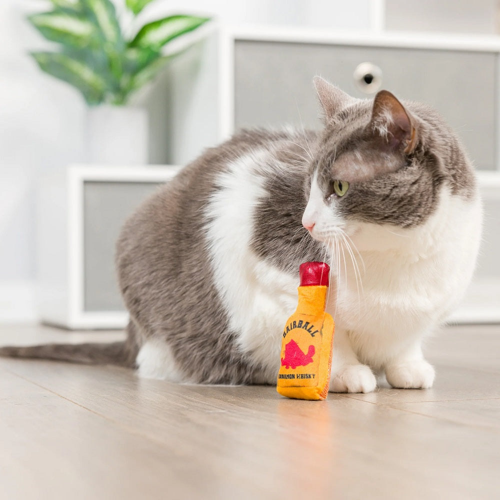 Hairball Whisky Cat toy