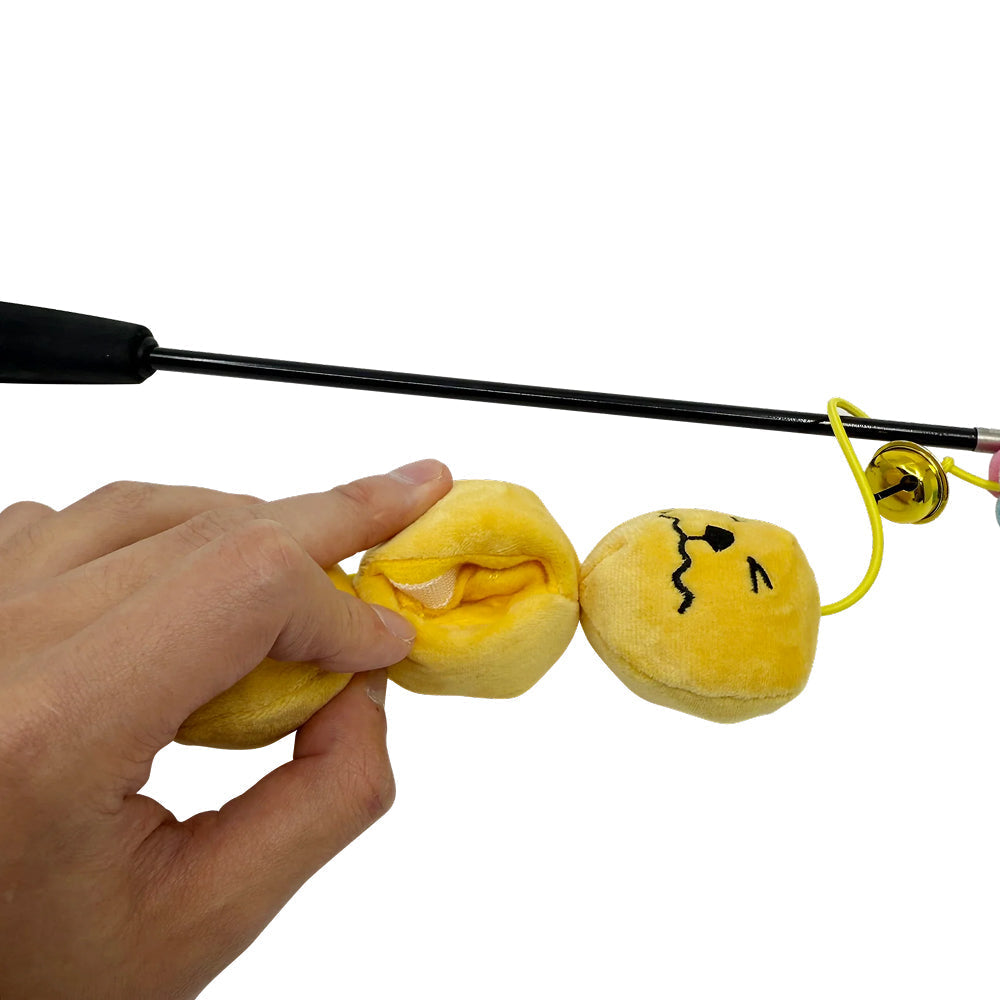 Curry Fishballs Soft Plush Cat Teaser